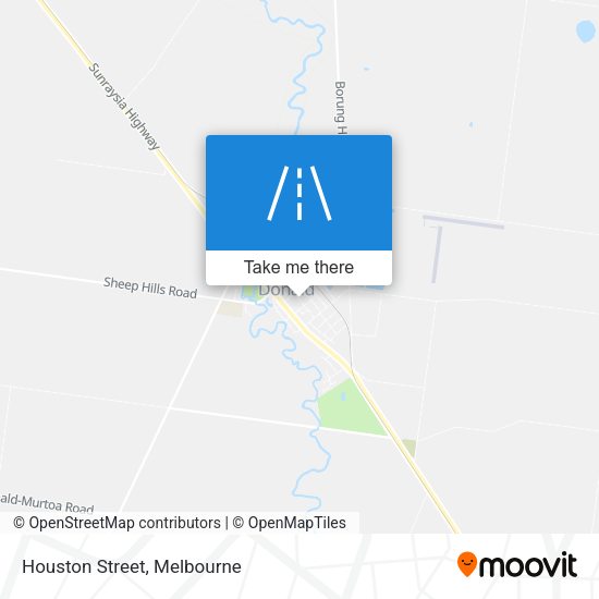Houston Street map
