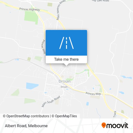 Albert Road map