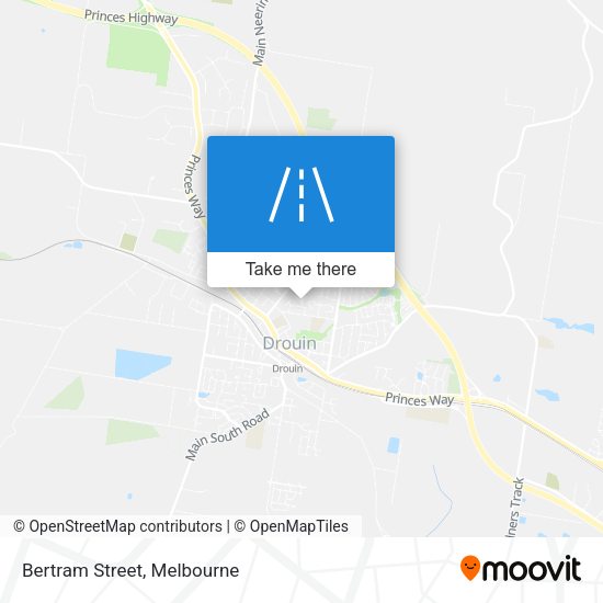 Bertram Street map