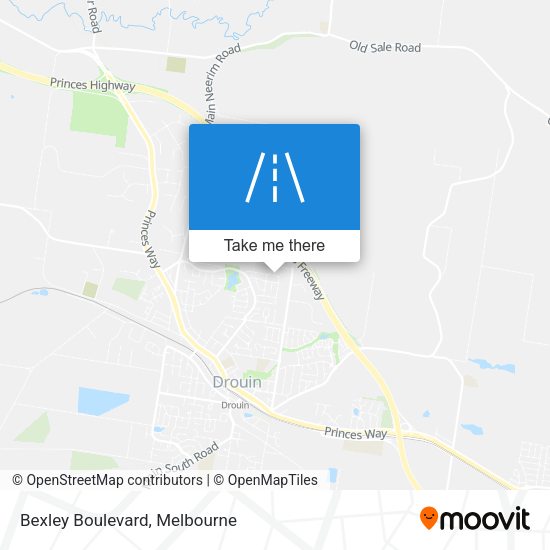 Bexley Boulevard map