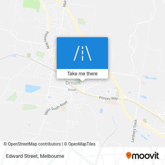 Edward Street map