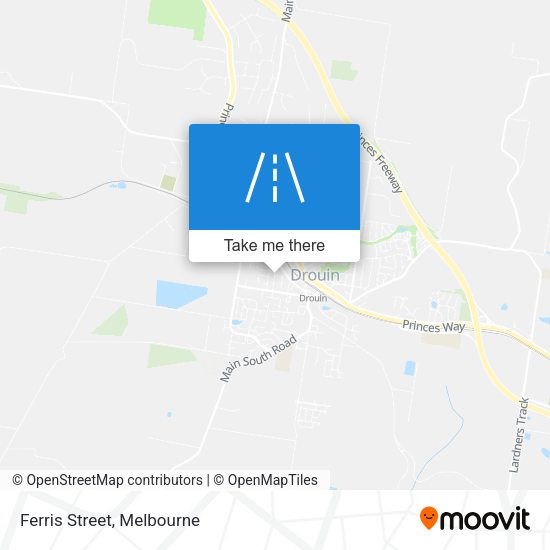 Ferris Street map