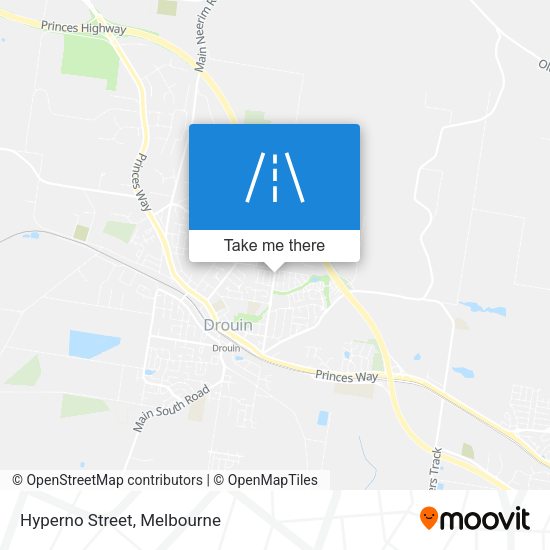 Hyperno Street map