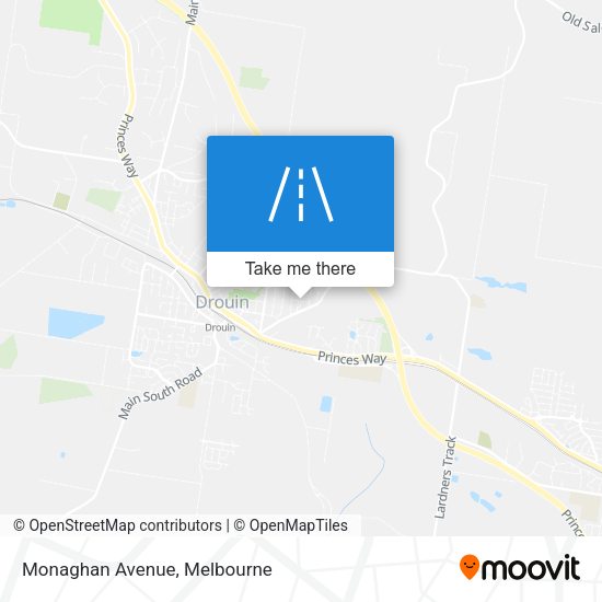 Monaghan Avenue map