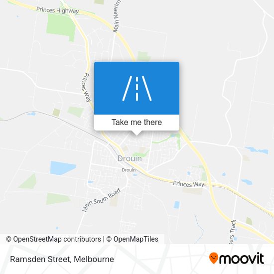 Ramsden Street map