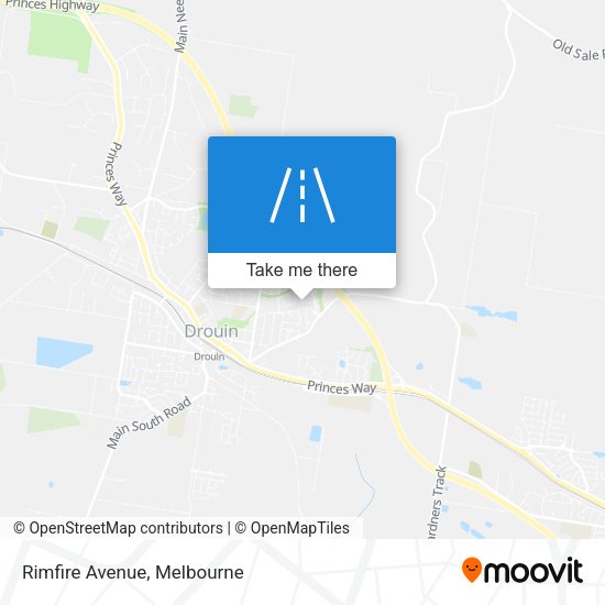 Rimfire Avenue map