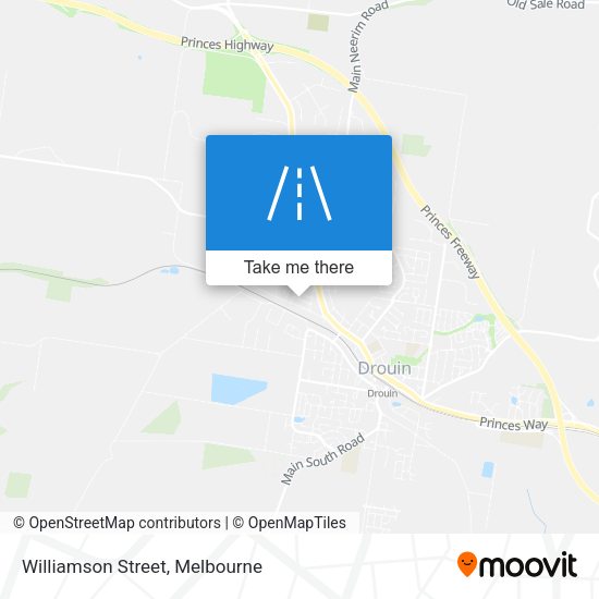 Williamson Street map