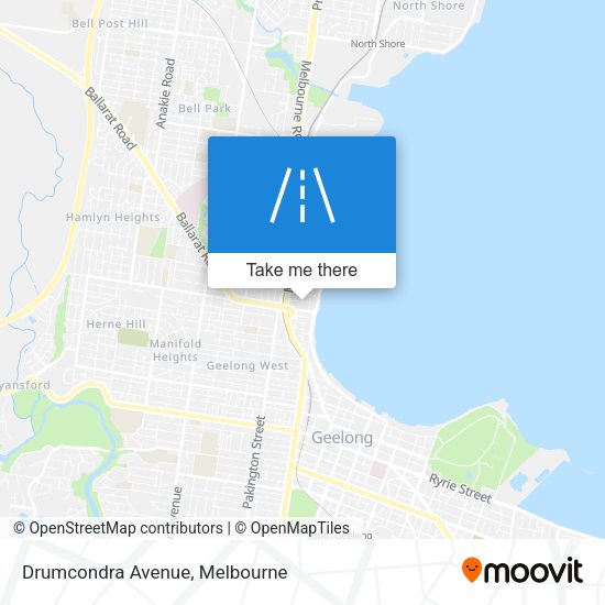 Drumcondra Avenue map