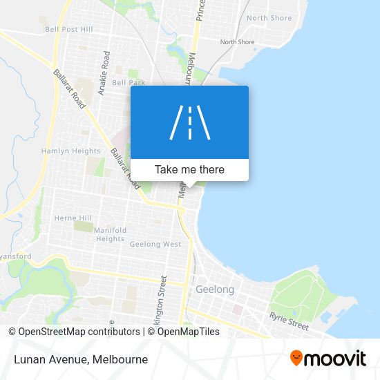 Lunan Avenue map
