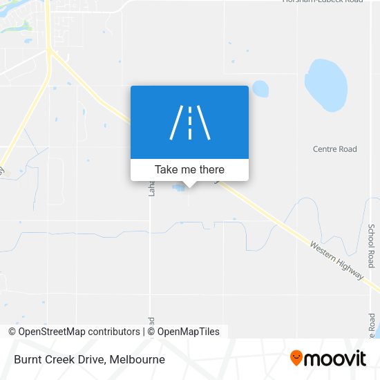 Burnt Creek Drive map