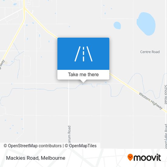 Mackies Road map