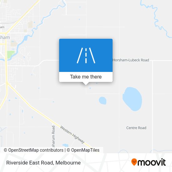 Riverside East Road map
