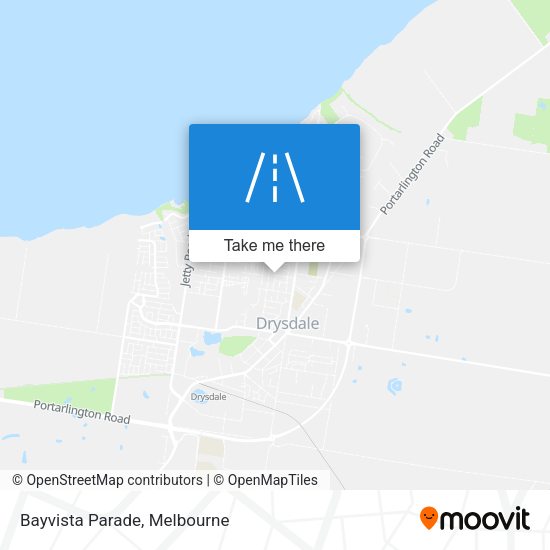 Bayvista Parade map