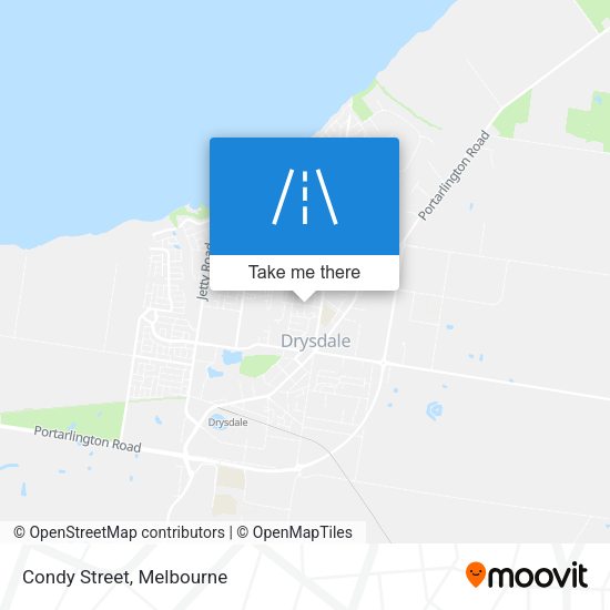 Condy Street map