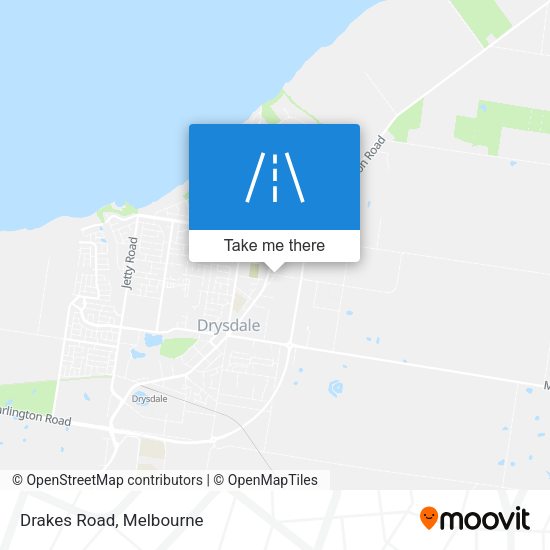 Drakes Road map