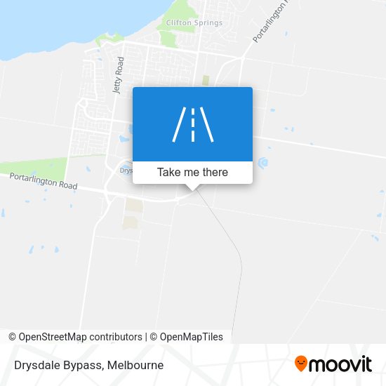 Drysdale Bypass map