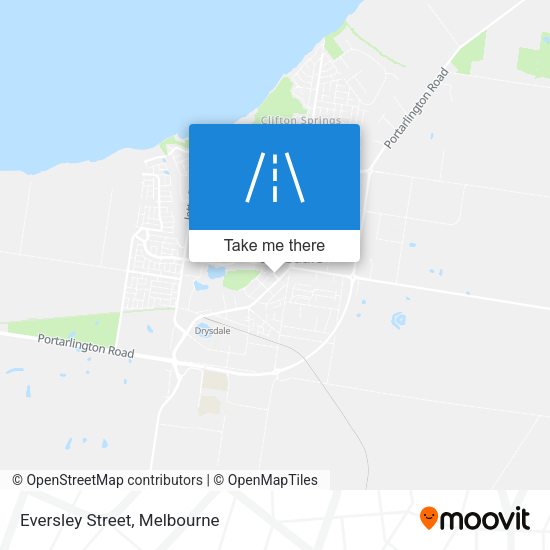 Eversley Street map