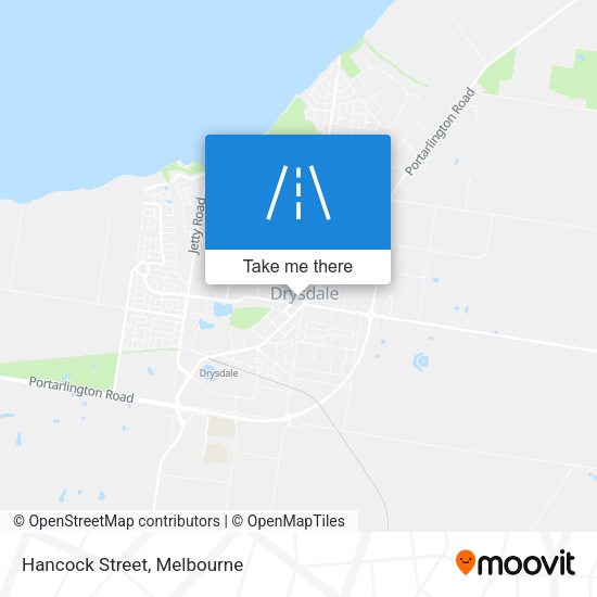 Hancock Street map