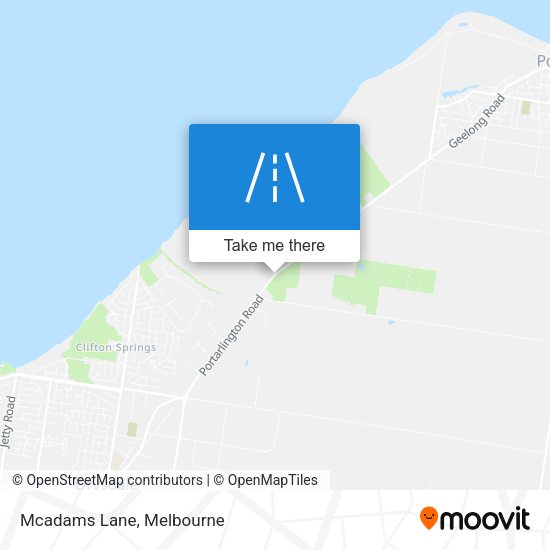 Mcadams Lane map