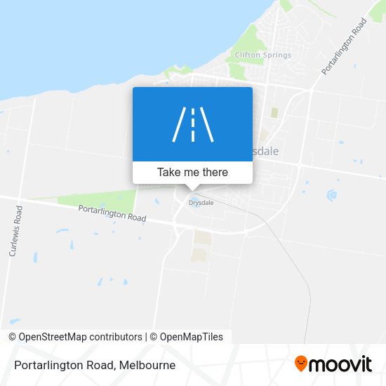 Portarlington Road map