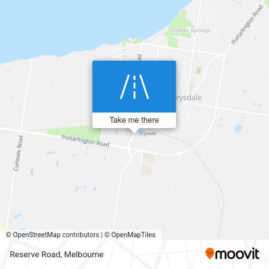 Reserve Road map