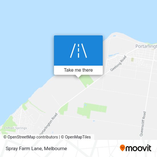 Spray Farm Lane map