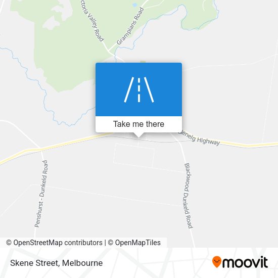Skene Street map