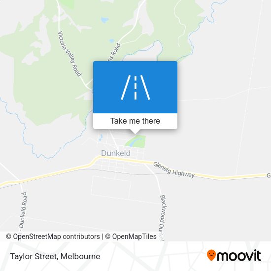 Taylor Street map