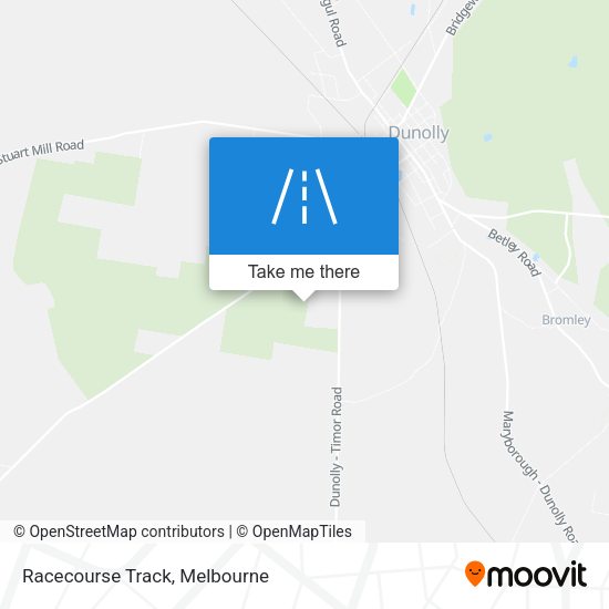 Racecourse Track map