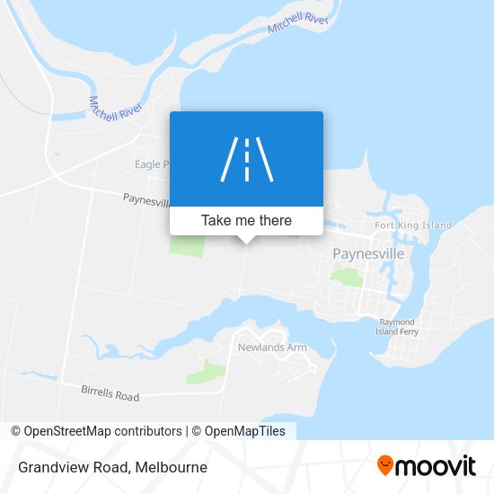 Grandview Road map