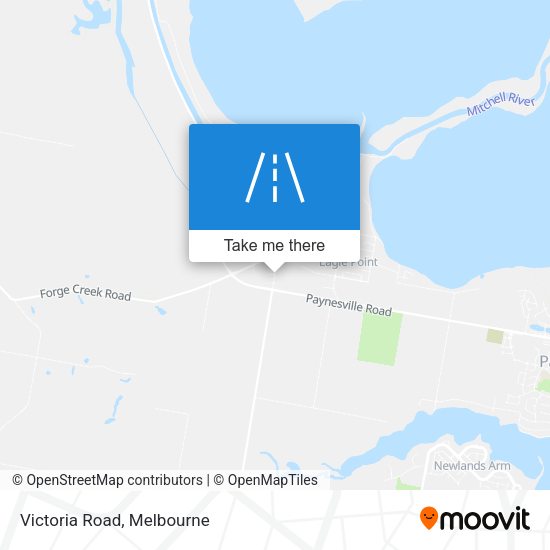 Victoria Road map