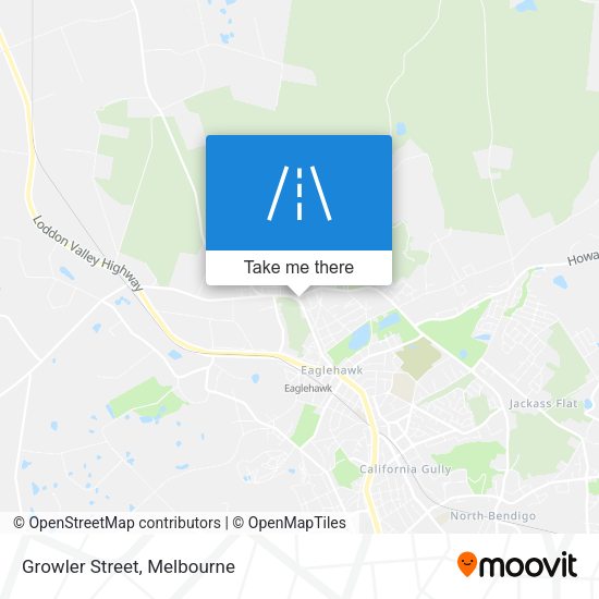 Growler Street map