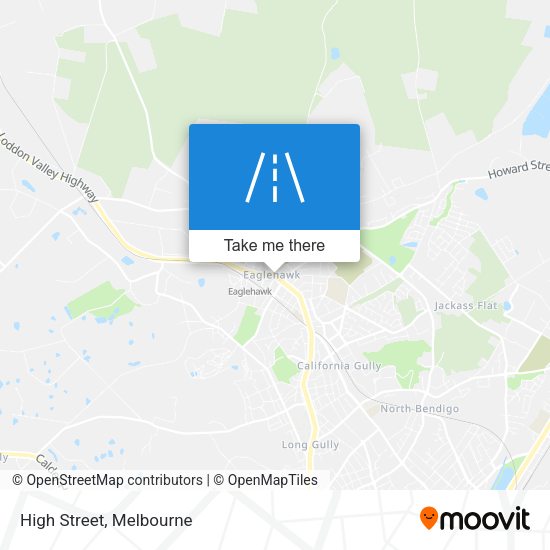 High Street map