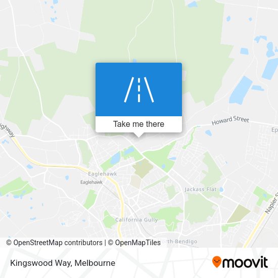 Kingswood Way map