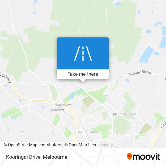 Kooringal Drive map