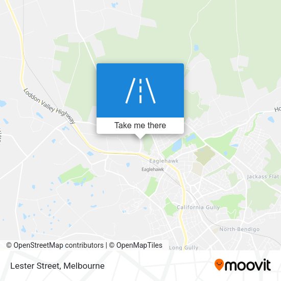 Lester Street map