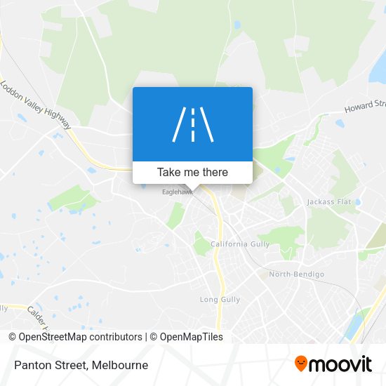 Panton Street map
