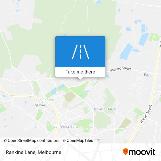 Rankins Lane map