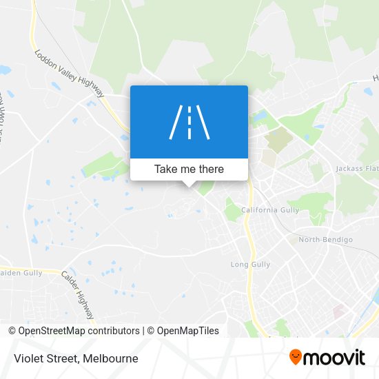 Violet Street map