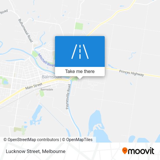 Lucknow Street map