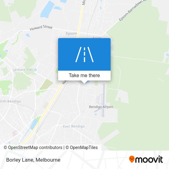 Borley Lane map
