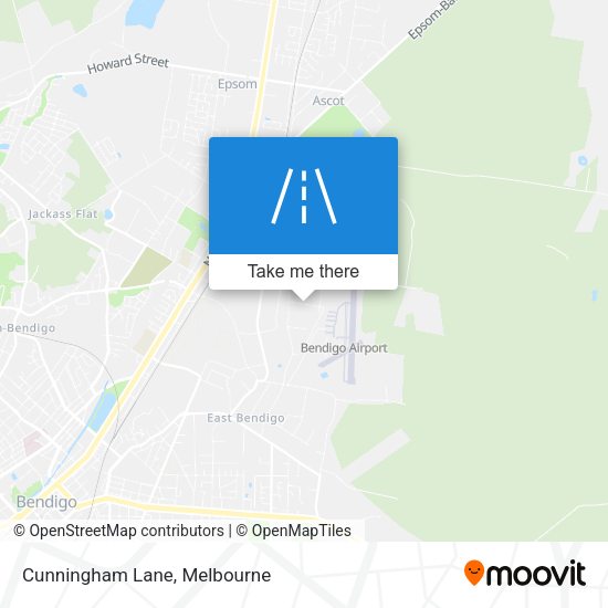 Cunningham Lane map