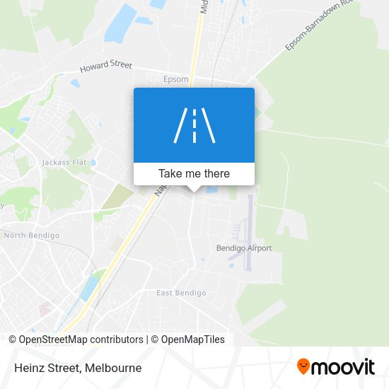 Heinz Street map