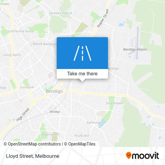 Lloyd Street map