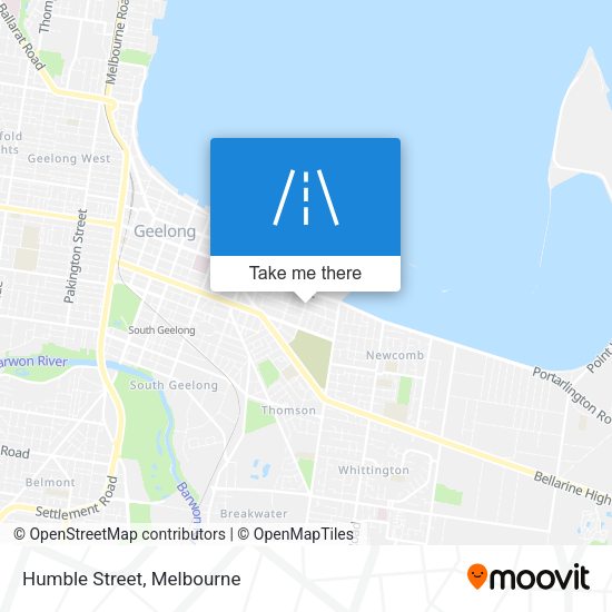 Humble Street map