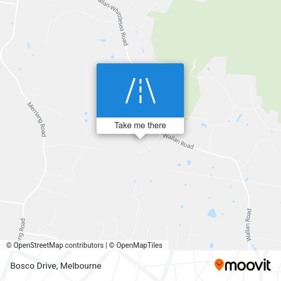 Bosco Drive map