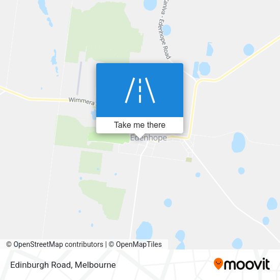 Edinburgh Road map