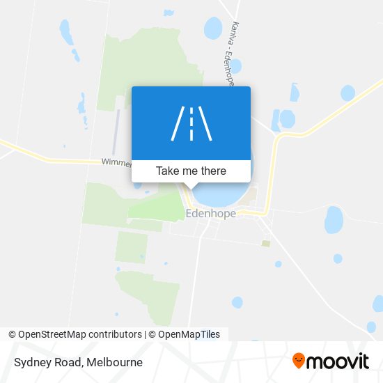 Sydney Road map