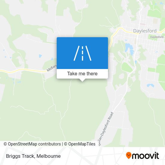 Briggs Track map
