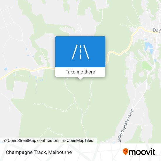 Champagne Track map